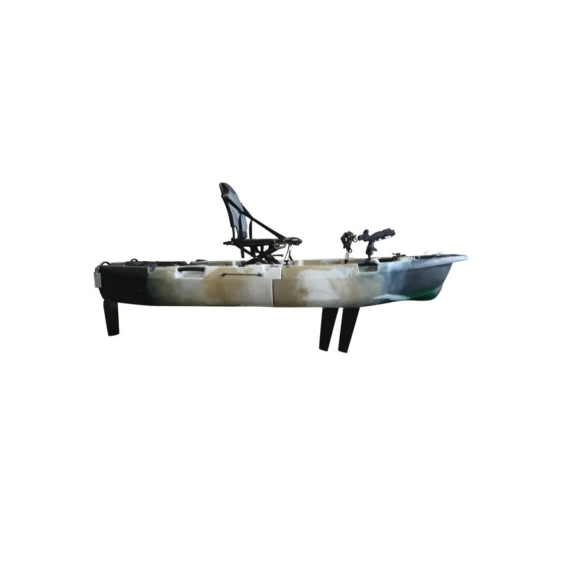 Kayak Modulare Monoposto da 8  - Fishing Kayak Pedal Drive recensione e prezzo