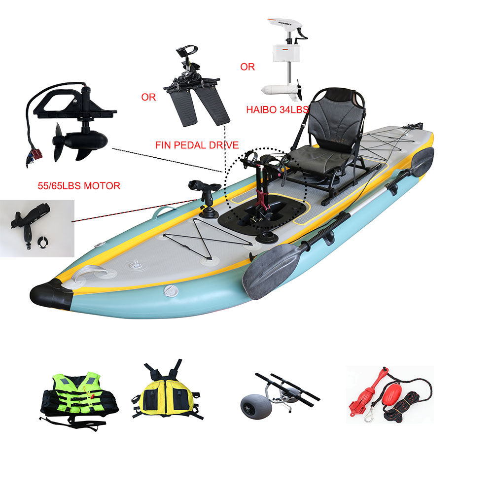 Kayak da pesca pieghevole gonf - Fishing Kayak Sit In recensione e prezzo