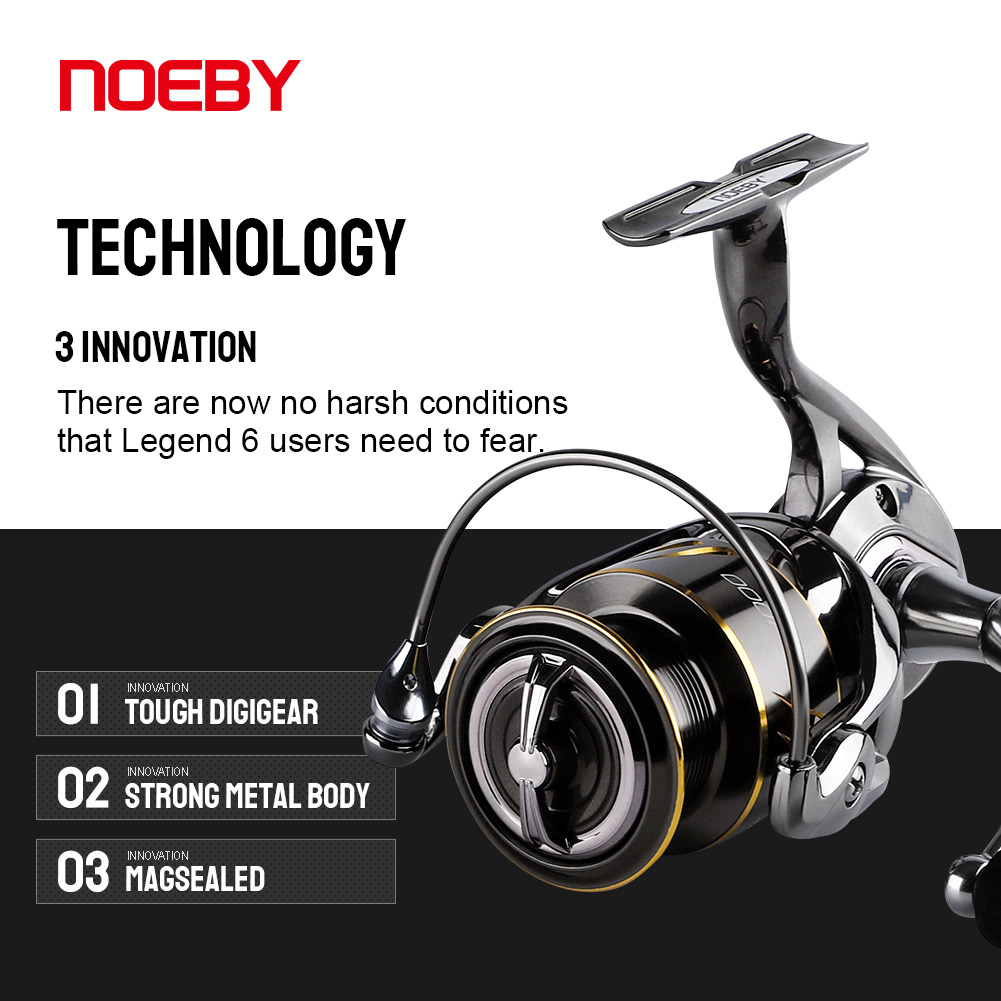 Mulinello da pesca Noeby Spinn - Daiwa Reel Bg recensione e prezzo
