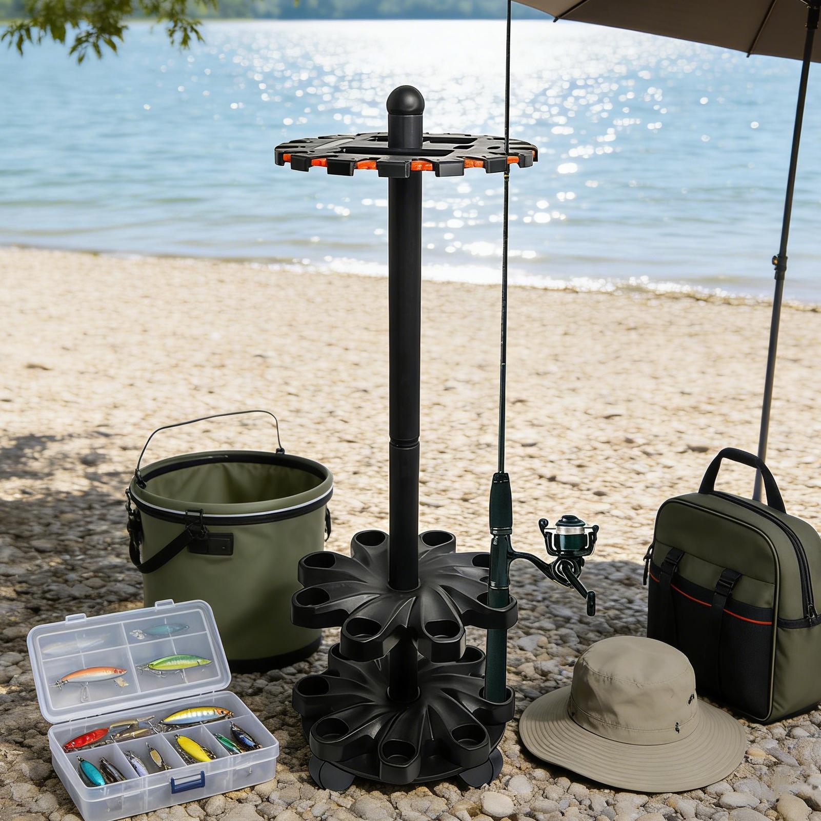 Supporti Verticali per Canne d - Fishing Kayak Rod Holder recensione e prezzo