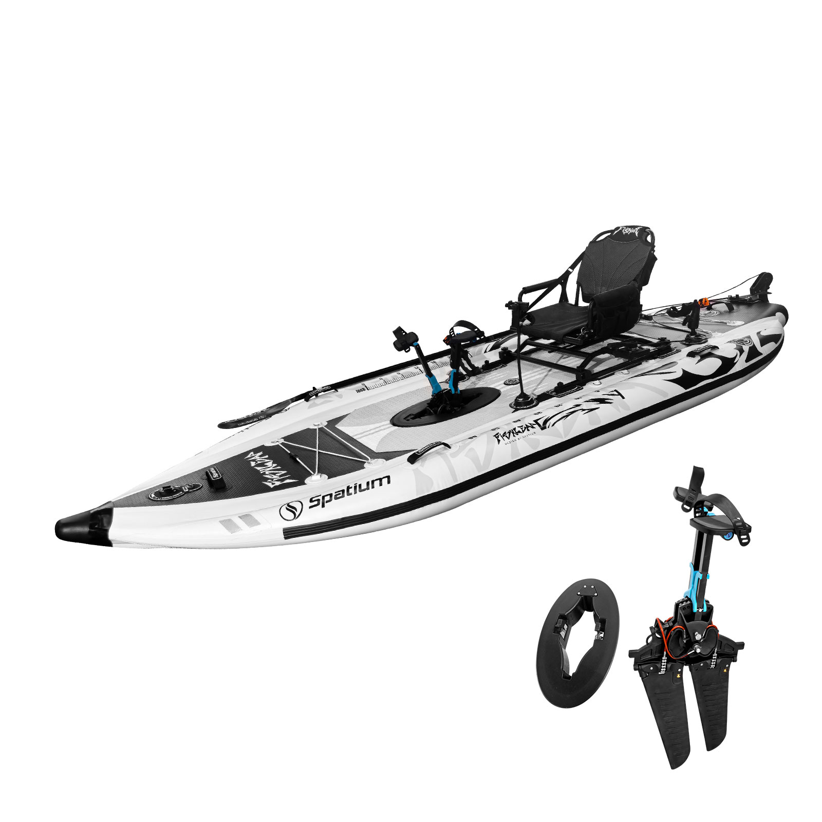 Kayak Gonfiabile da Pesca Spat - Fishing Kayak Seat recensione e prezzo
