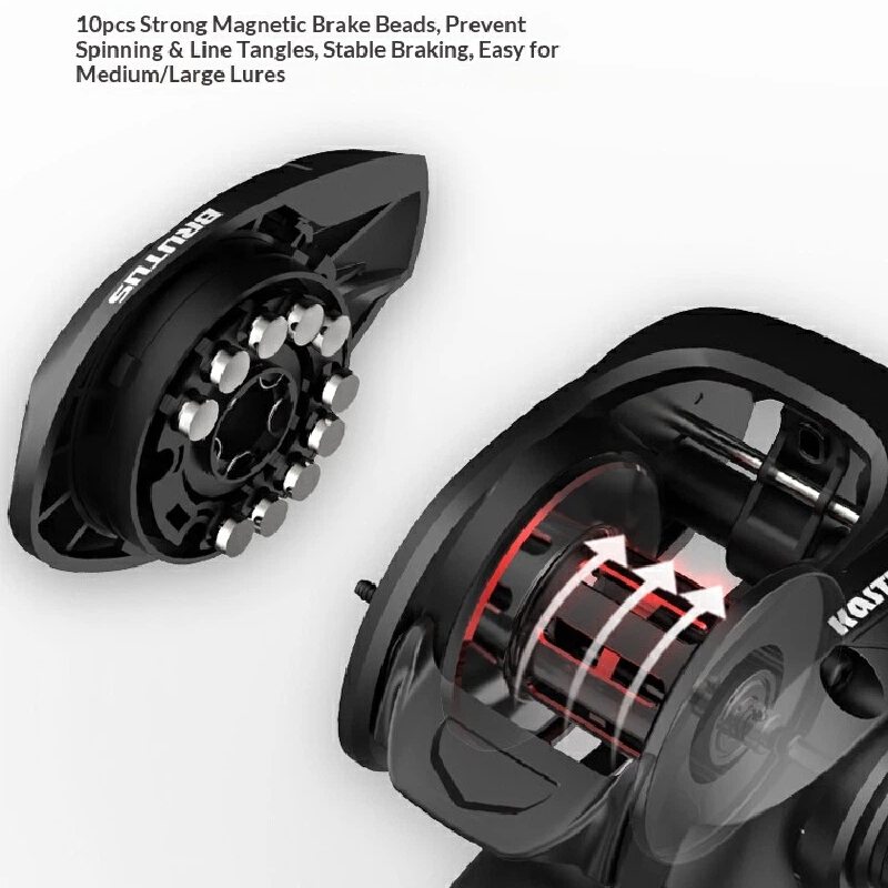 Mulinello da pesca baitcasting - Kastking Reel Zephyr recensione e prezzo